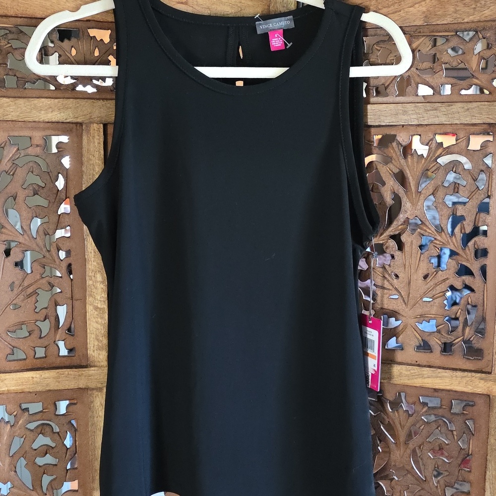 Vince Camuto Elegant Black Top